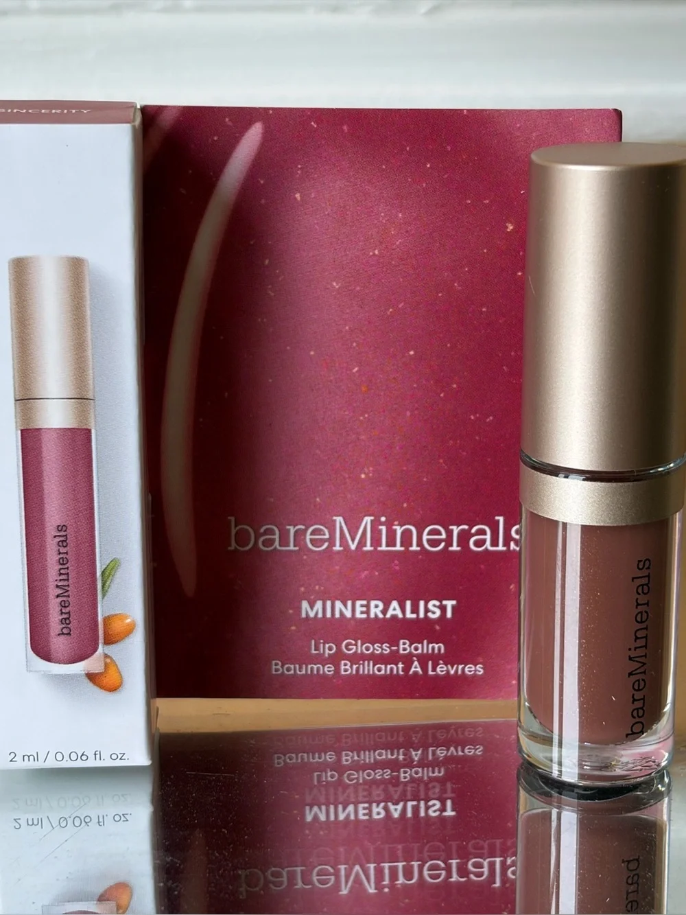 BareMinerals MINERALIST® Lip-Gloss Balm (Shade: Sincerity - Rosewood)